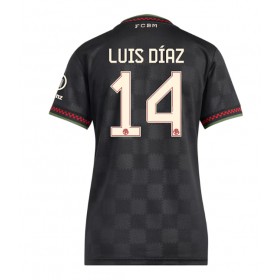 Dámské fotbalový oblečení Bayern Munich Luis Diaz #14 Tretí košile 2025-26 Krátkým Rukávem